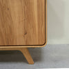 NordicStory Geneva 2 Anrichte aus massiver Eiche, 134 x 45 x 86 cm.