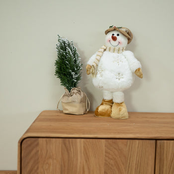 NordicStory Sideboard aus massiver Eiche Geneva 1, 90 x 45 x 86 cm.