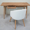 NordicStory Escandi 1 Schreibtisch aus massiver Eiche 140 x 60 x 75 cm.