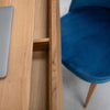 NordicStory Konsolenkommode aus massiver Eiche Genf, 110 x 35 x 80 cm.