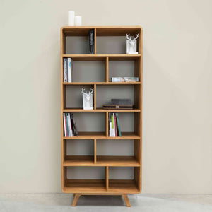 Oak.Store Massivholzregal Bücherregal