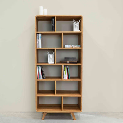 Oak.Store Massivholzregal Bücherregal