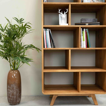 Oak.Store Massivholzregal Bücherregal