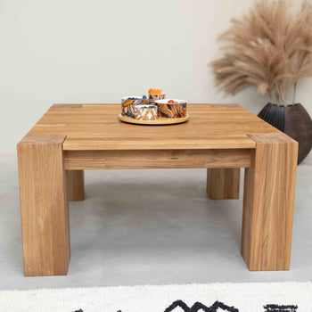 NordicStory Couchtisch aus massiver Eiche