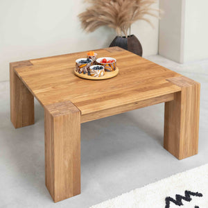 NordicStory Couchtisch aus massiver Eiche