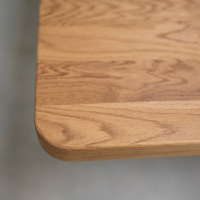 NordicStory Bremen Couchtisch aus massiver Eiche, 120 x 80 x 40 cm.