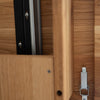 NordicStory Ausziehbarer Esstisch aus massiver Eiche Bremen, 160-250 x 90 x 75 cm.