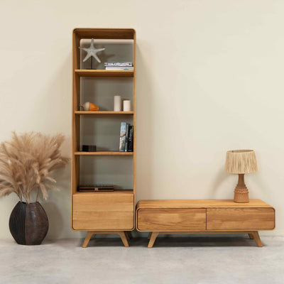 Oak.Store Eiche Massivholz Vitrine Eiche