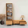 Oak.Store Eiche Massivholz Vitrine Eiche