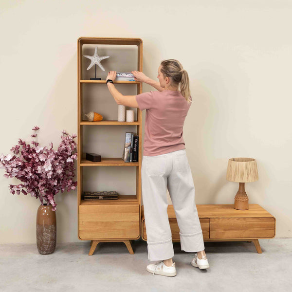 Oak.Store Eiche Massivholz Vitrine Eiche