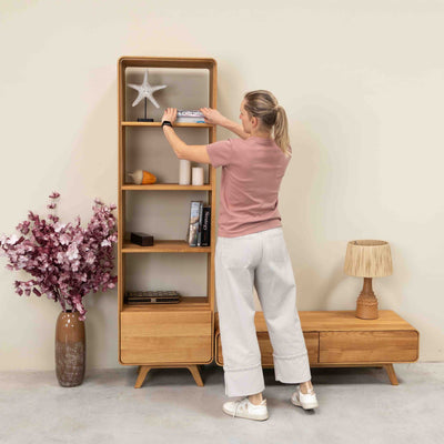 Oak.Store Eiche Massivholz Vitrine Eiche