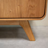 Eiche Massivholz Vitrine Genf 2 RobleStore NordicStory