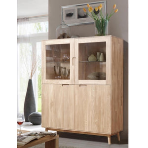 Roble.Store Massivholzvitrine Eiche