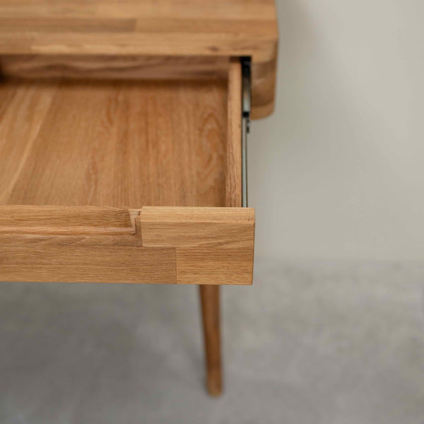 Escandi Schminktisch Eiche massiv, 110 x 43 x 75 cm | NordicStory