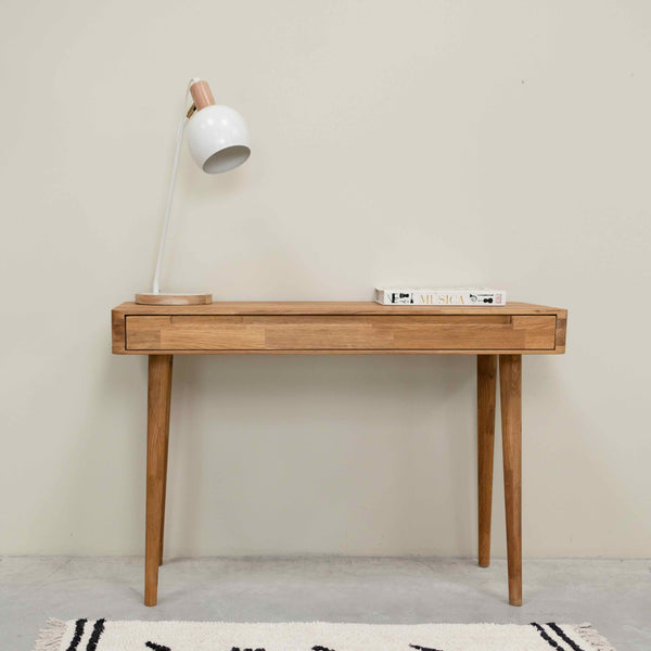 Escandi Schminktisch Eiche massiv, 110 x 43 x 75 cm | NordicStory