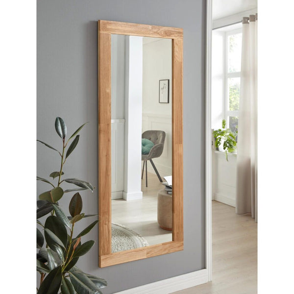 Spiegel aus massiver Eiche Teramo, 50 x 2 x 120 cm | NordicStory