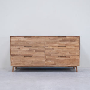Sideboard Kommode aus massiver Eiche Escandi 4 