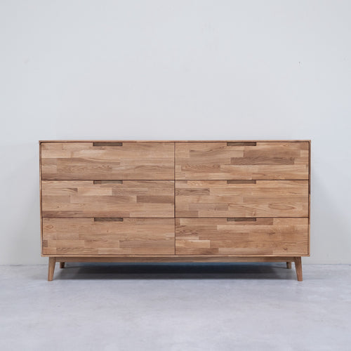 Sideboard Kommode aus massiver Eiche Escandi 4 