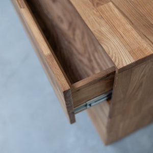 Sideboard Kommode aus massiver Eiche Escandi 4 