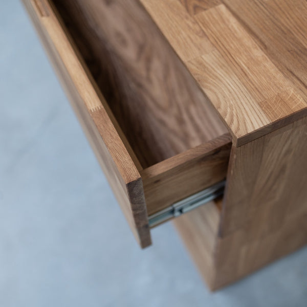 Sideboard Kommode aus massiver Eiche Escandi 4 