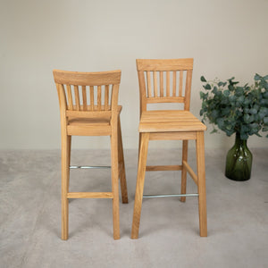 Barhocker aus massiver Eiche Provance | NordicStory