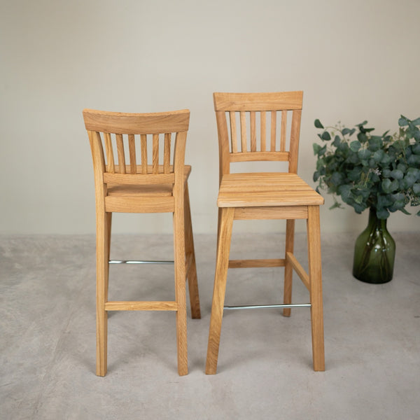 Barhocker aus massiver Eiche Provance | NordicStory