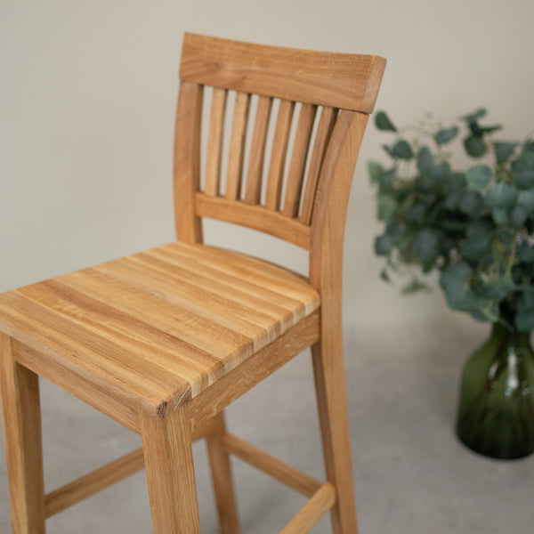 Barhocker aus massiver Eiche Provance | NordicStory