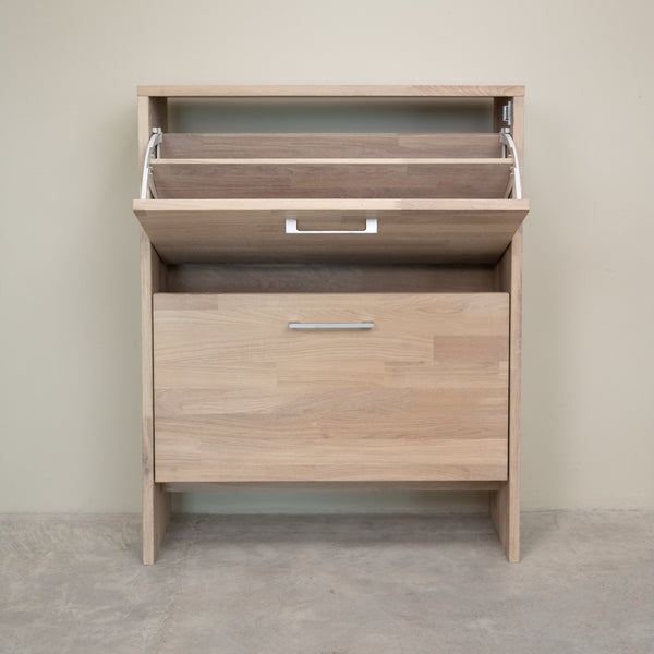 Schuhputzmaschine aus massiver Eiche Arizona | NordicStory
