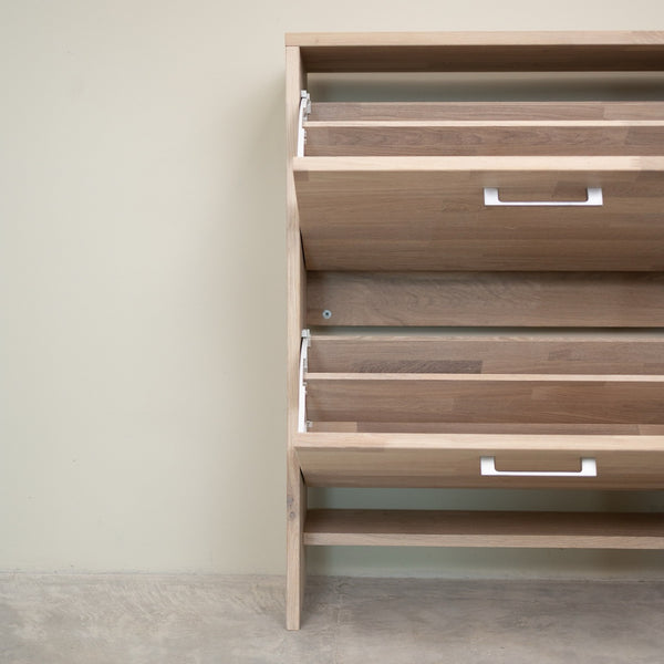 Schuhputzmaschine aus massiver Eiche Arizona | NordicStory
