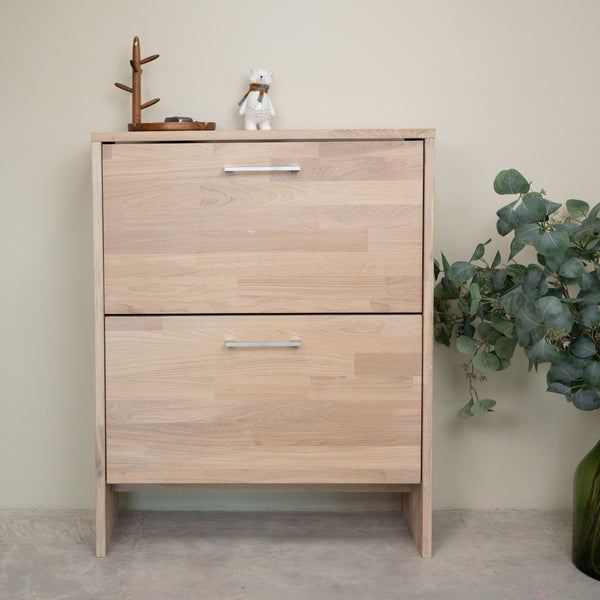 Schuhputzmaschine aus massiver Eiche Arizona | NordicStory
