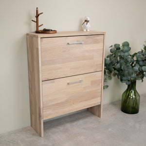 Schuhputzmaschine aus massiver Eiche Arizona | NordicStory
