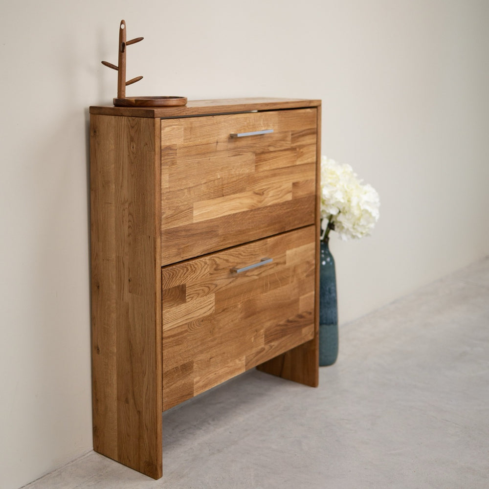 Schuhputzmaschine aus massiver Eiche Arizona | NordicStory
