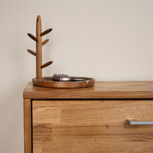 Schuhputzmaschine aus massiver Eiche Arizona | NordicStory
