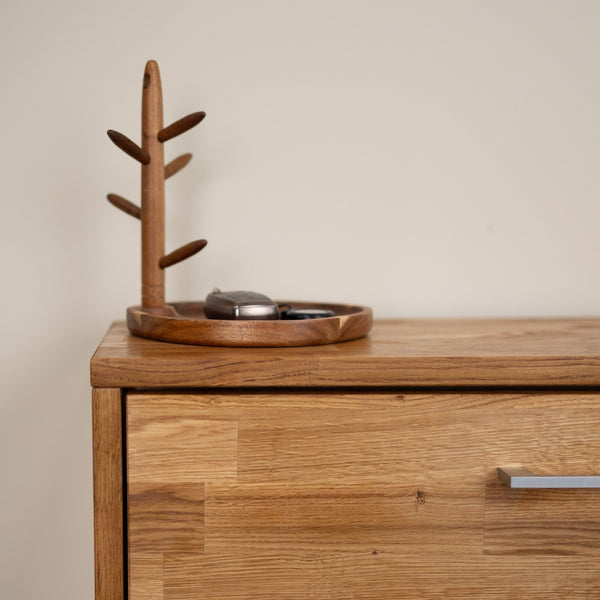 Schuhputzmaschine aus massiver Eiche Arizona | NordicStory
