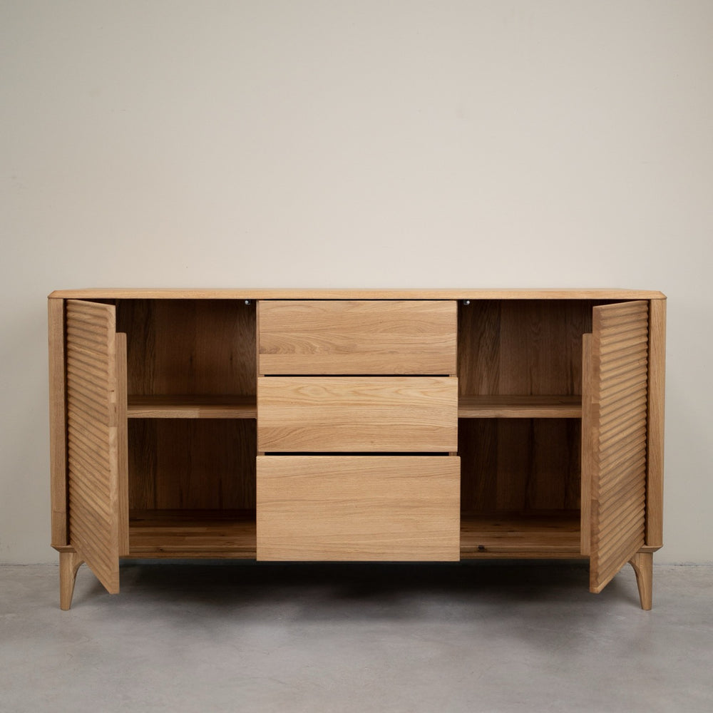 Sideboard Comoda aus massiver Eiche Oxford 3.2.3 | NordicStory