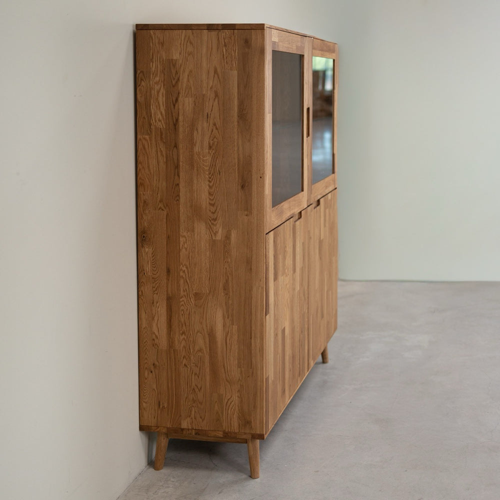 Vitrine aus massiver Eiche Escandi 3 | NordicStory