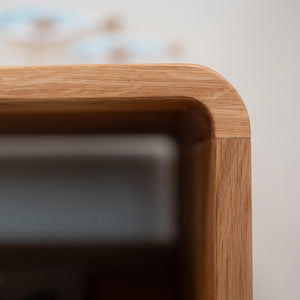 Couchtisch aus massiver Eiche Genf