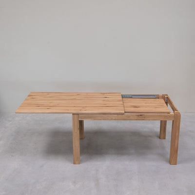 Mesa extensible de comedor de madera maciza de roble L2