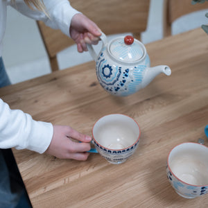 Ausziehbarer Esstisch aus massiver Eiche L2