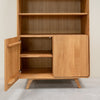 Eiche Massivholz Vitrine Genf 2 RobleStore NordicStory