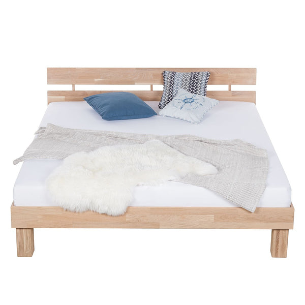 Massives Eichenbett 90 x 200 cm / 140 x 200 cm / 160 x 200 cm / 180 x 200 cm Skandinavischer Stil