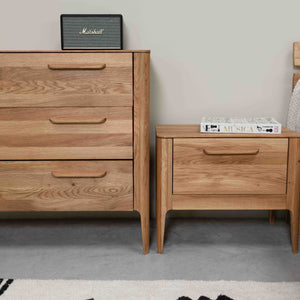 Eiche massiv Kommode Atlanta, 120 x 46,8 x 78,6 cm | NordicStory
