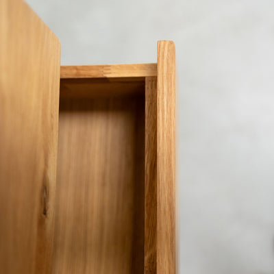 Kommode aus massiver Eiche Genf Kommode mit 4 Schubladen Roble.Store NordicStory