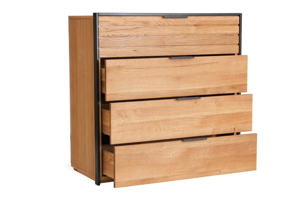 Cómoda de madera maciza roble Runa | NordicStory