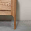 Atlanta Nachttisch Eiche massiv, 56,2 x 38,2 x 47 cm | NordicStory
