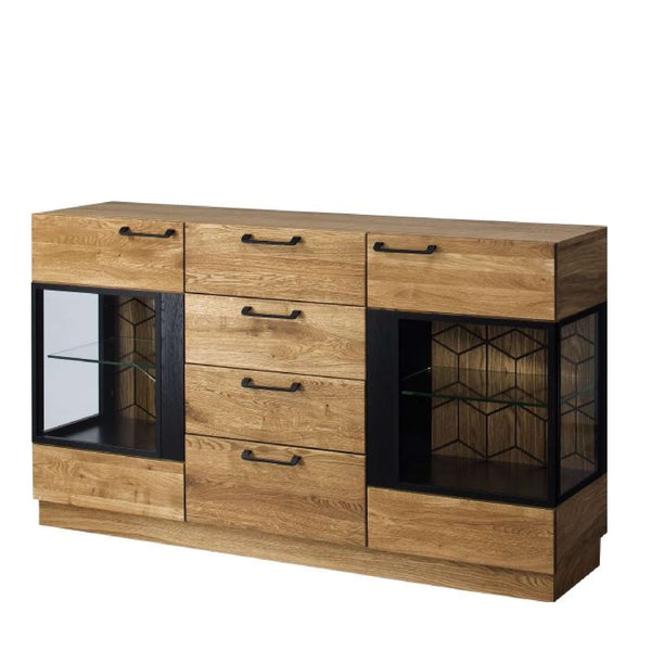 LoftStory Anrichte Kommode Eichenholz Mozaik 47 170 x 42 x 90 cm.