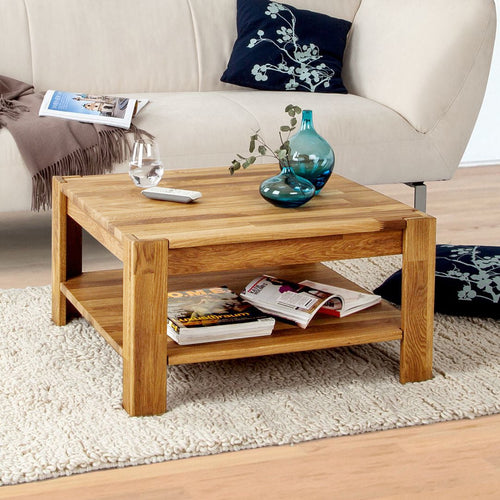 NordicStory Couchtisch aus massiver Eiche