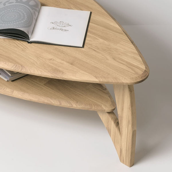 NordicStory Couchtisch aus massiver Eiche