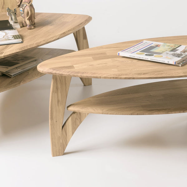 NordicStory Couchtisch aus massiver Eiche