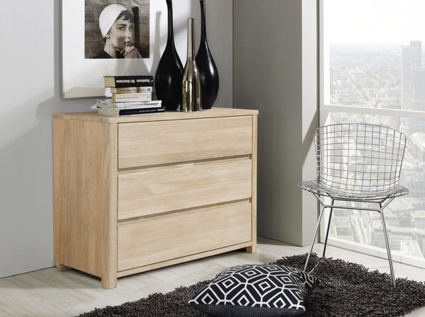 NordicStory Sideboard Kommode Kommode in Eiche massiv 
